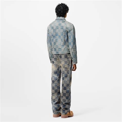 louis vuitton jean jacket charlie|Damier Washed Denim Jacket .